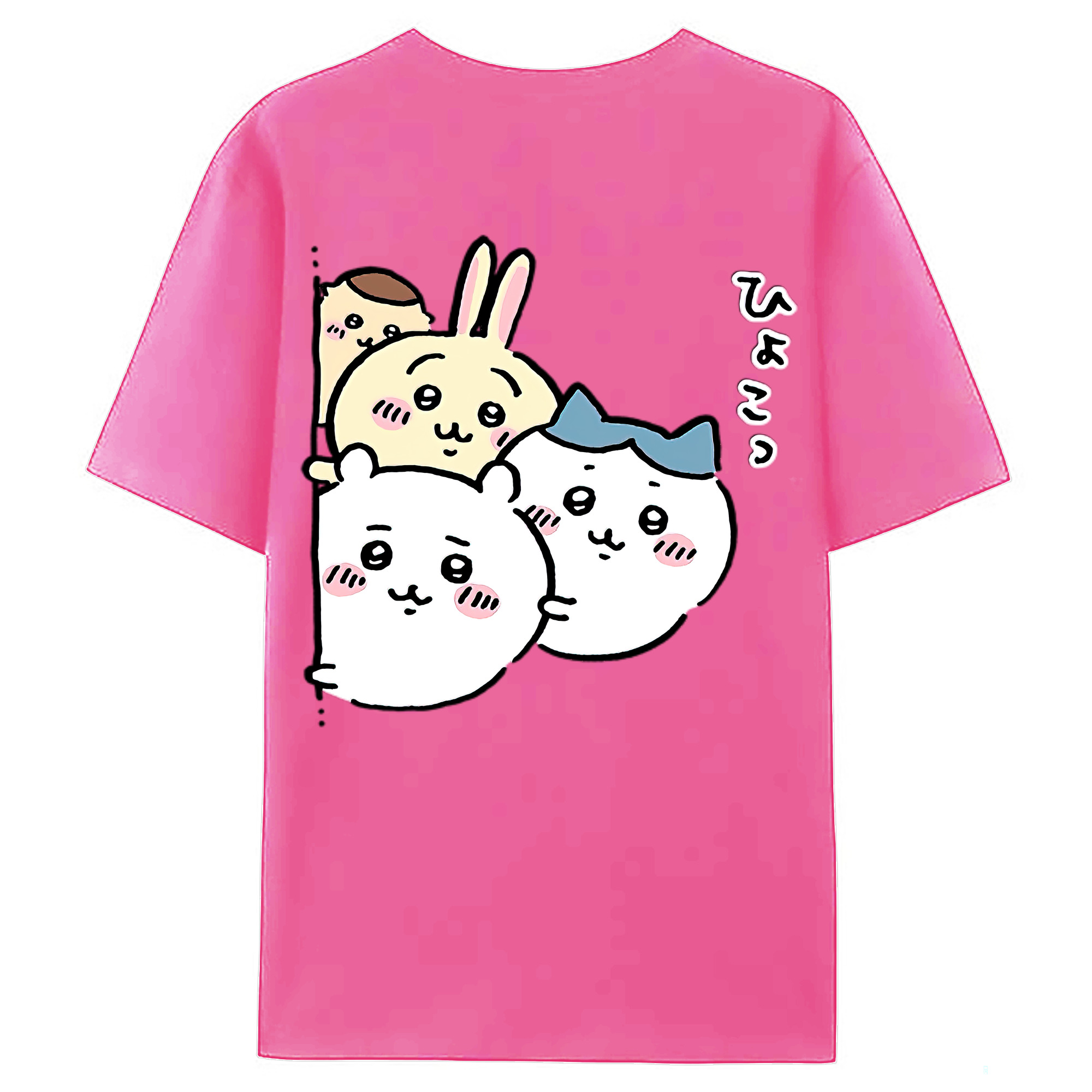 （画像用） ちいかわ ちいかわ Chii-kawa chiikawa レディース半袖Tシャツ(バックプリント)